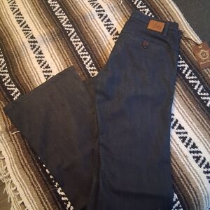 Raven Denim Women’s Boot Cut Jeans - Dark Blue